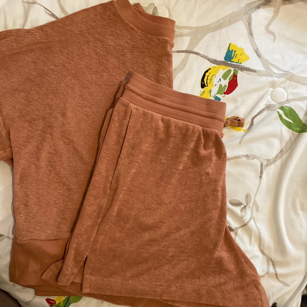 Terry crop set